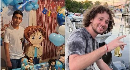 Niño festeja su cumpleaños con temática de Luisito Comunica
