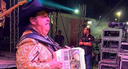 VIDEO: Ramón Ayala se cae en escenario del Border Fest 2022 en Hidalgo, Texas