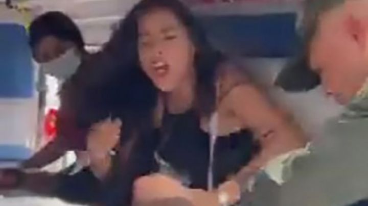 Amor tóxico: Arremete contra su novio accidentado al negarle clave de celular. VIDEO