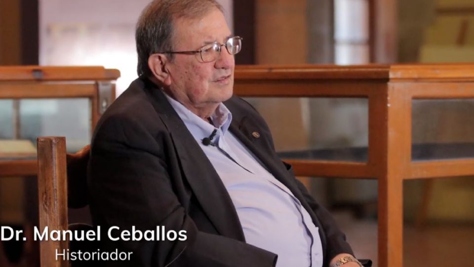 Dr. Manuel Ceballos, Historiador.