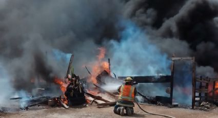 "No quedó nada" Incendio termina con patrimonio de abuelitos neolaredenses; solicitan ayuda