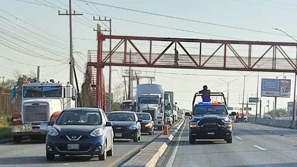 Según las autoridades el accidente se dio la mañana de este lunes 16 de mayo en los carriles principales de norte a sur, a la altura del Libramiento Noreste