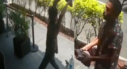 Hombre arroja block un niño en taquería; el menor esta grave (VIDEO)