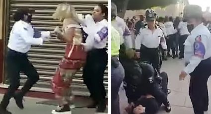 VIDEO: Policías propinan golpiza a feministas en Irapuato