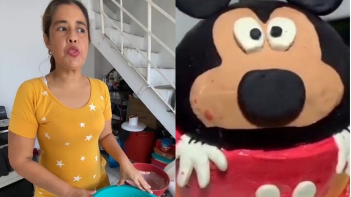 Críticas y amenazas dañaron a la repostera del pastel viral de Mickey