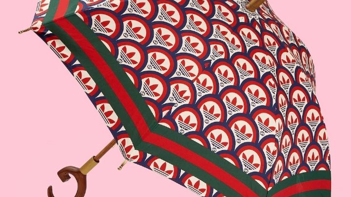 Gucci y Adidas crean sombrilla que puede ser tuya por 26 mil pesitos