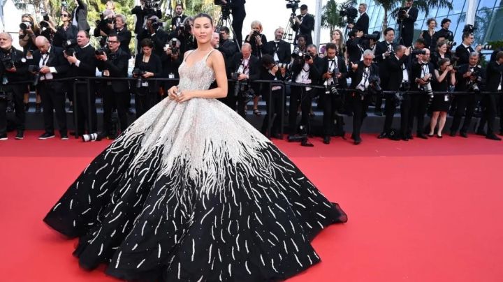 Michelle Salas sufre terrible caída en Cannes (VIDEO)