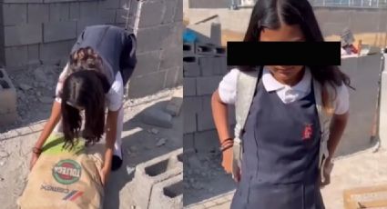 VIDEO: ¿Qué pesa más, el cemento o los libros? Padre da lección a su hija que quería ser influencer