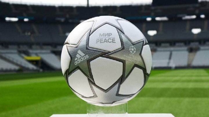 Muestran balón para la final de la Champions League; tiene mensaje de paz