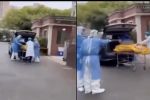 VIDEO: Hospital da por muerto a anciano contagiado de COVID-19; ‘resucita’ camino a la morgue