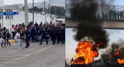 Pobladores linchaban a ladrones, policías los detienen y son atacados; 6 heridos y 8 detenidos VIDEO