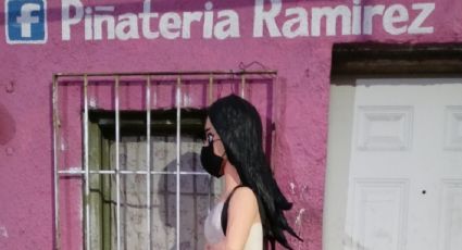 FOTOS: Crean piñata de Debanhi y desatan polémica ¿Para pedir justicia?