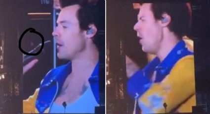 VIDEO: Harry Styles se traga una mosca mientras canta en presentación