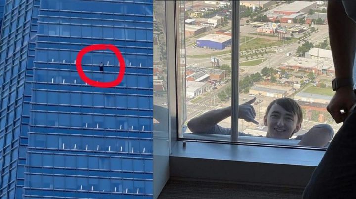 Spiderman en la vida real: Joven sube edificio de 50 pisos sin protección alguna; es arrestado VIDEO