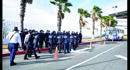 Irrumpe Policía en el Congreso de Tamaulipas