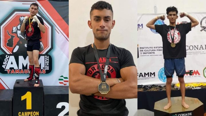 Neolaredenses de Dragon Club Fighters, rumbo al Nacional de Artes Marciales Mixtas
