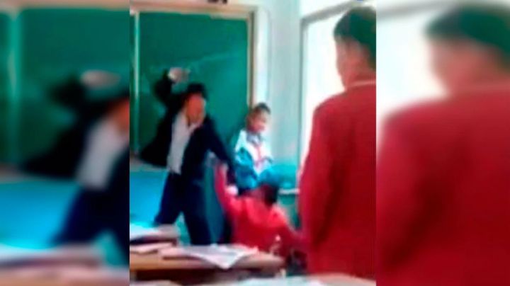 Profesor agarra a cinturonazos a alumno por hacer bullying; padres le agradecen