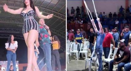 ¡Milagro! Karely Ruiz  "pone de pie" a joven con muletas en Tamaulipas