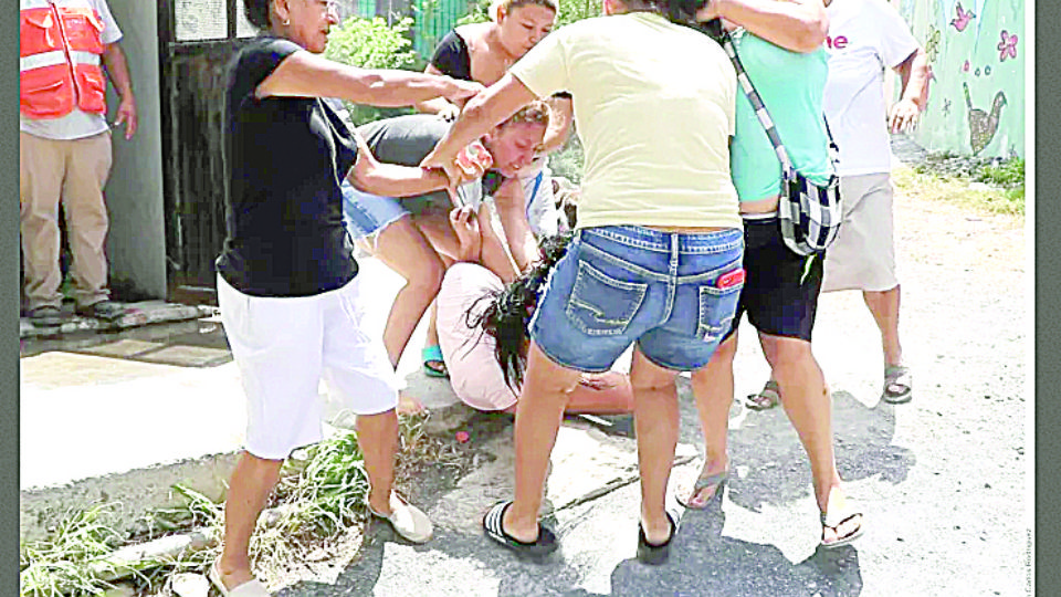 Un grupo de personas llegaron a los golpes tras conflicto por el agua