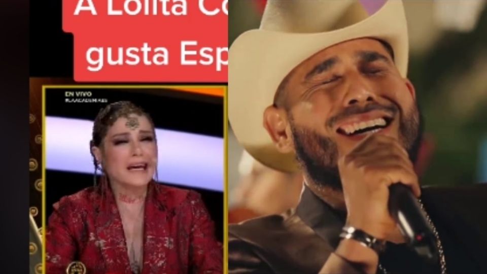 La cantante y actriz Lolita Cortés confesó tener un gran desagrado por la voz de Espinoza Paz, incluso pidiéndole que no cante más