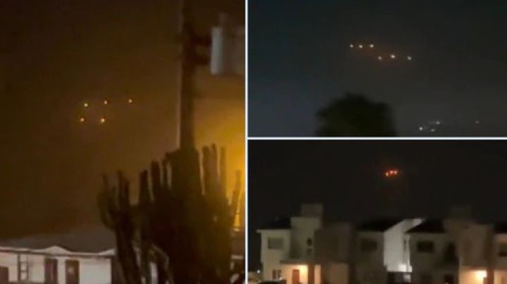 ¿Serán Ovnis? Exhiben fotos de extrañas luces en el cielo de Tijuana y San Diego