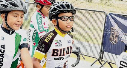 Destaca neolaredense Iván Villaseñor en Serial Estatal de Ciclismo Infantil