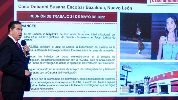 Fiscalía de Nuevo León solicitará hoy exhumación de Debanhi Escobar