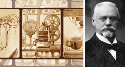 Google homenajea al inventor de la máquina de café con "sabroso" doodle