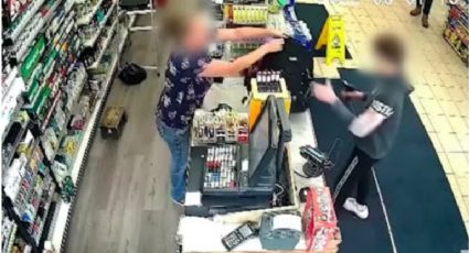 VIDEO: Con pistola en mano, niño de 12 años asalta gasolinera en Michigan