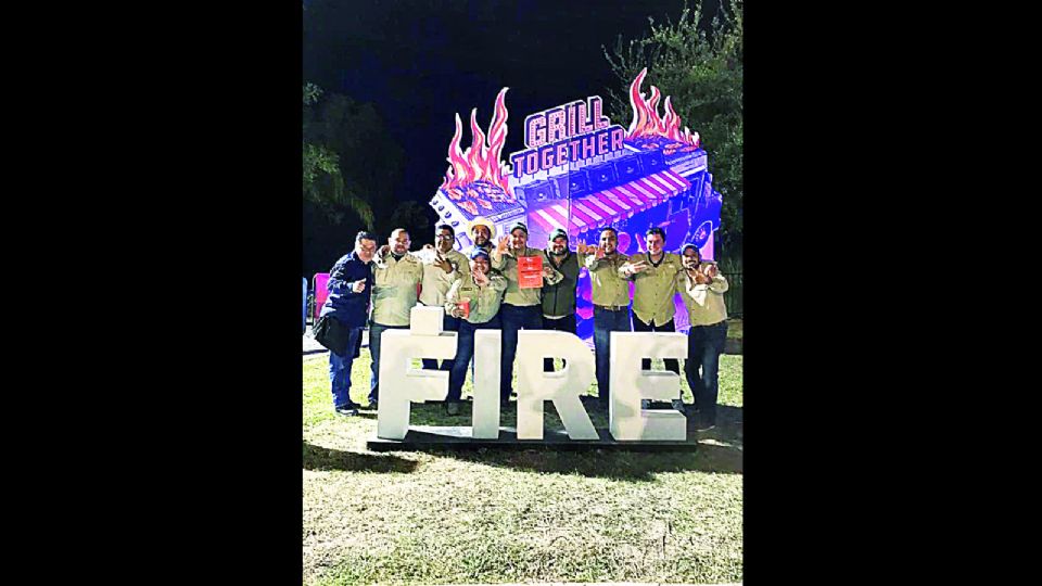 “Los Emparrillados” de Nuevo Laredo se alistan para el “Master Grill”.
