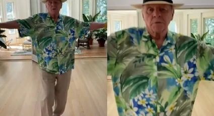 ¡Oí nomás este cumbión! Anthony Hopkins baila cumbia y se viraliza en redes sociales