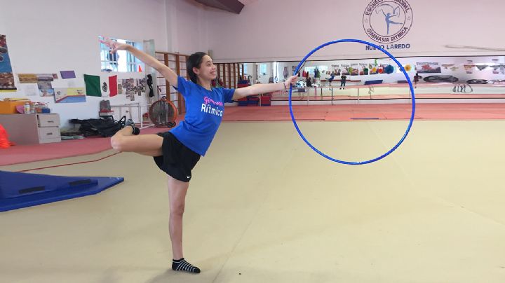 Gimnastas de Nuevo Laredo se alistan para Nacional Élite de Gimnasia Rítmica