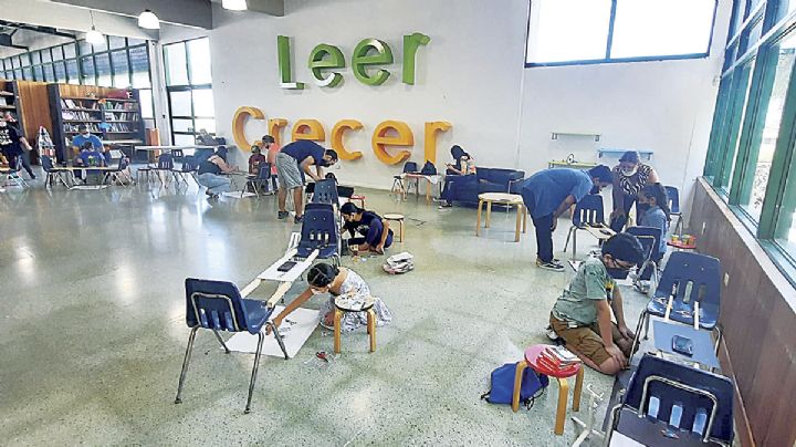 Con taller de stop motion, impulsan la creatividad infantil