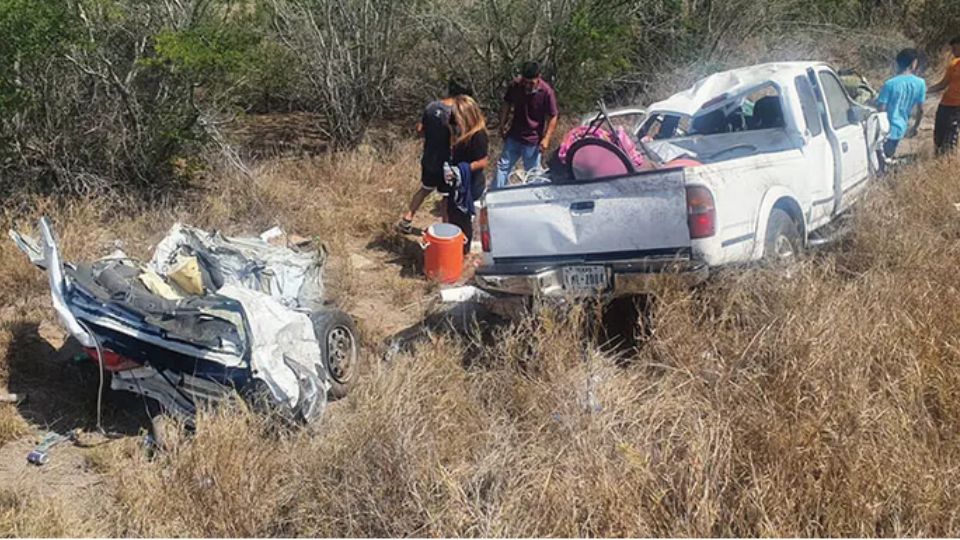 Fue en la carretera Victoria-Matamoros en el kilómetro 130