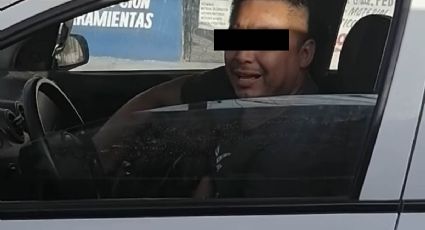 VIDEO: Atrapan a sujeto que agredía a mujer mientras manejaba en Nuevo León