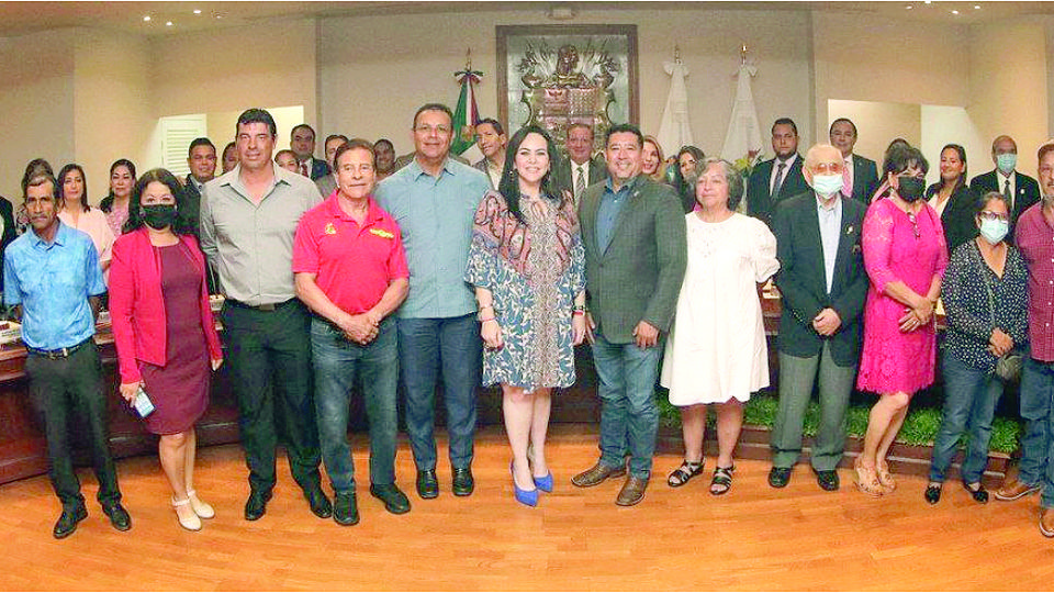 Los deportistas fueron reconocidos por el Gobiero Municipal. 
