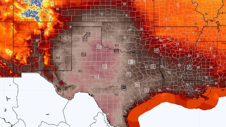 Se rompe récord de temperatura: hoy fue el día más caliente del año en Texas