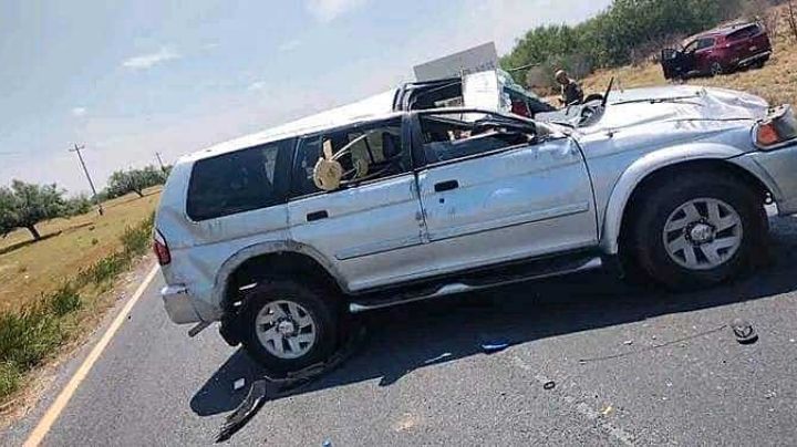 Volcadura en General Bravo, NL: dos mujeres fallecen y un bebé pierde la vida camino al hospital