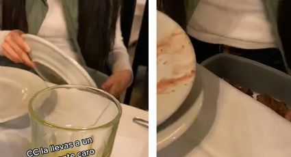 VIDEO: Critican a pareja por llevar su tupper a un restaurante de lujo para llevarse las sobras