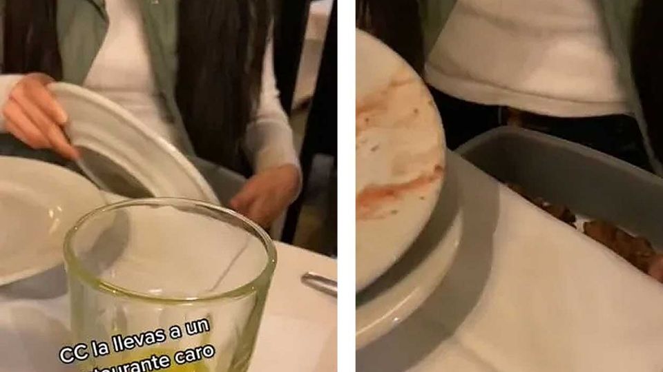 Ni aunque se trate de un restaurante caro