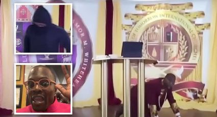 VIDEO: Roban a Pastor un millón de dólares en joyas justo cuando daba su sermón