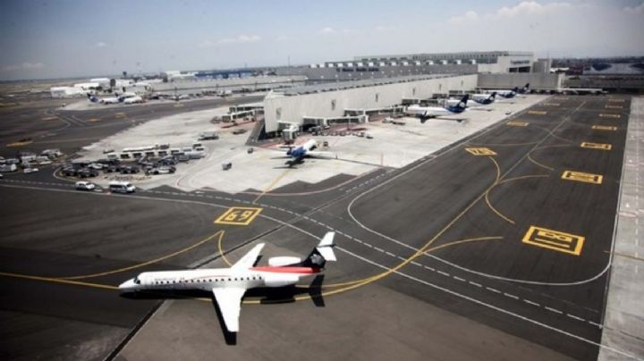 35 vuelos afectados en la reparación de "bache" del AICM