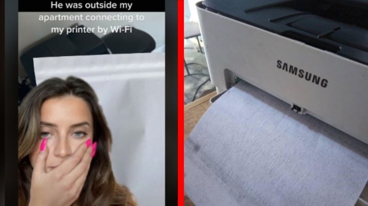 Acosador nivel: Termina con su novio y lo bloquea; él le manda mensajes por la impresora