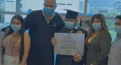 Joven con cáncer no puede asistir a graduación y rector va a entregarle su título al hospital