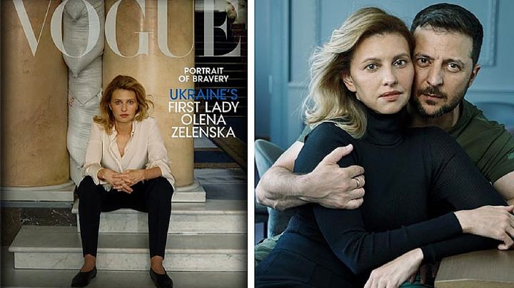 Se les ocurre a Zelensky y su esposa una hacer una sesión de fotos para Vogue en plena guerra