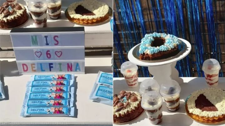 'Mi corazón se destroza'... padre hace fiesta para su hija, pero su madre no la lleva