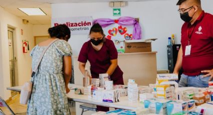 Apoyan con Brigada de Salud Mixta en colonia Francisco Villa