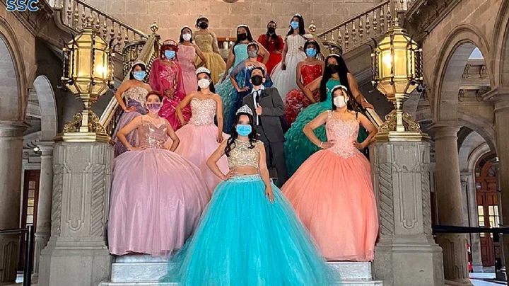 Quinceañeras realizan su fiesta en el penal junto a sus mamás presas