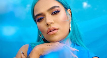 Karol G se despide de su cabello azul con emotivo mensaje