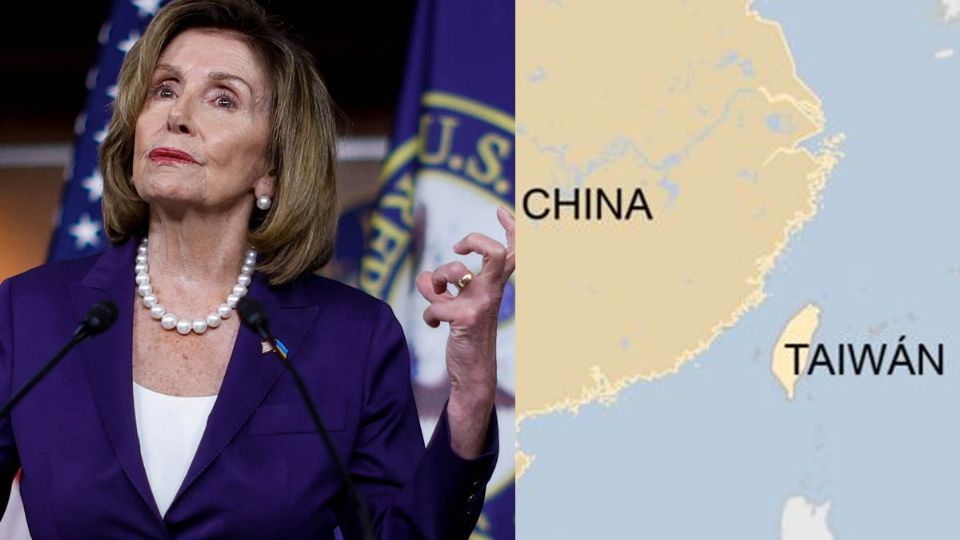 Aseguran que la presidenta de la Cámara de Representantes de los Estados Unidos, Nancy Pelosi, va visitar Taiwán como parte de su gira por Asia